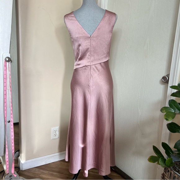 BHLDN Espen Satin Dress 8 - Picture 7 of 16
